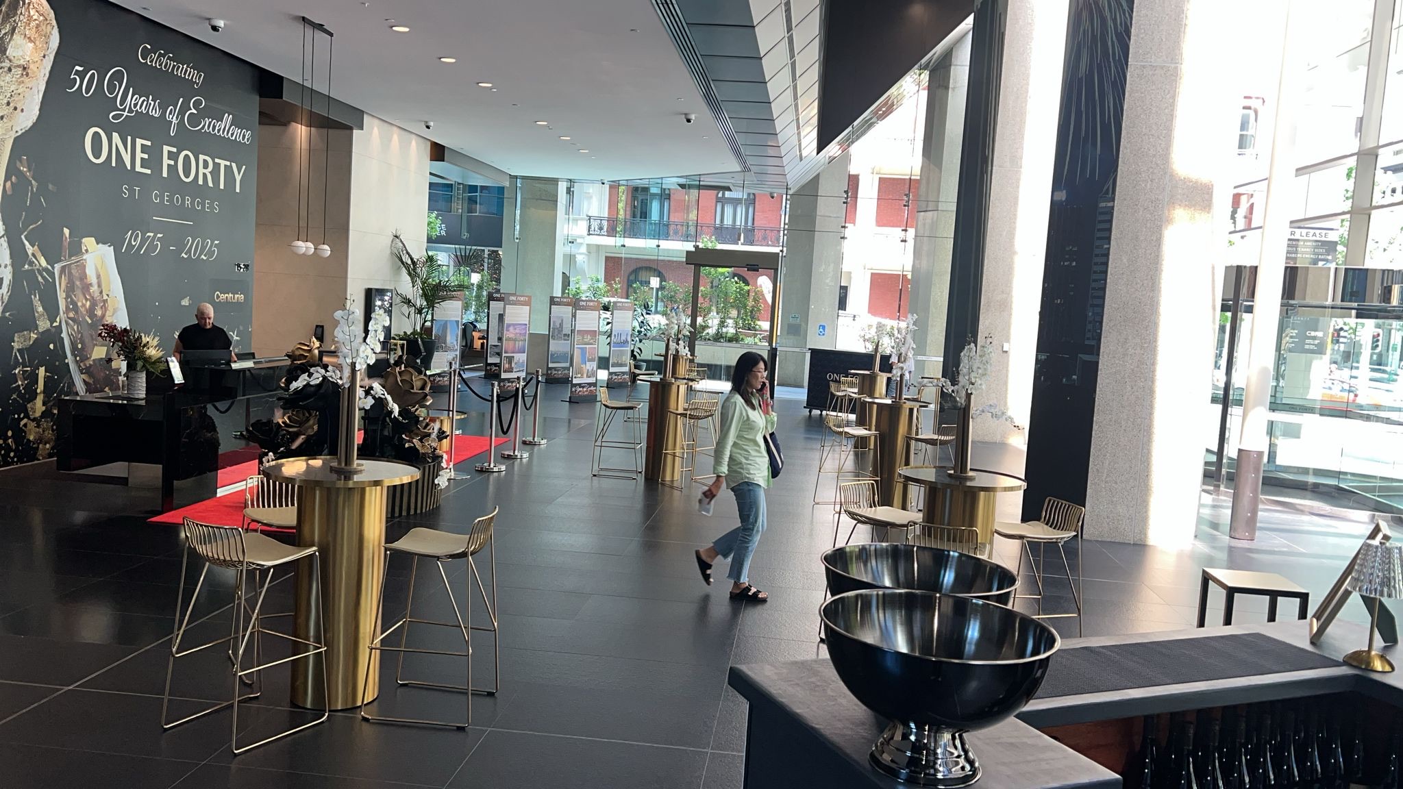 Elegant 50th birthday celebration image 40